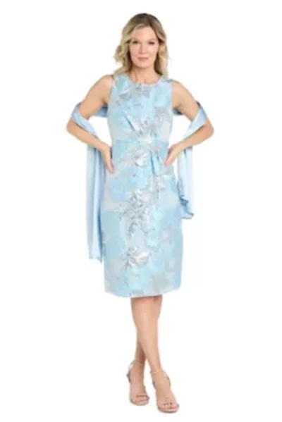 Fit and Flare Jacquard Dress