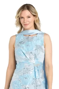 Fit and Flare Jacquard Dress