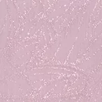 Women's Short Sleeve Satin Mixed Media Capelet Dress