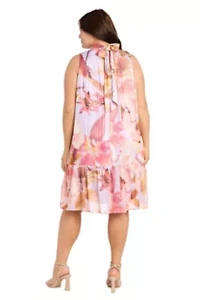 Short Printed Floral Dress