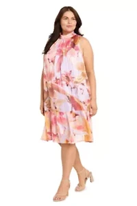 Short Printed Floral Dress