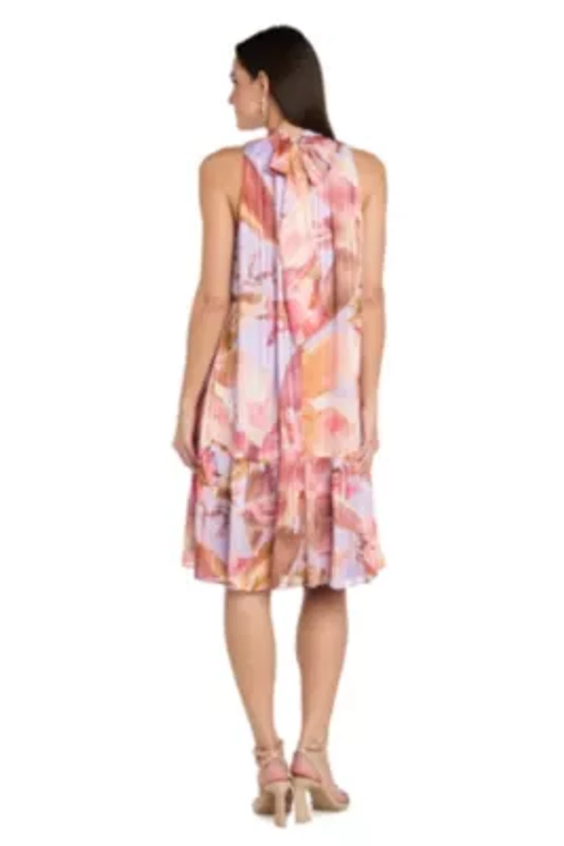 Short Printed Floral Dress