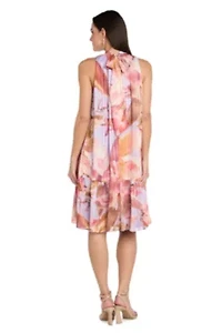 Short Printed Floral Dress