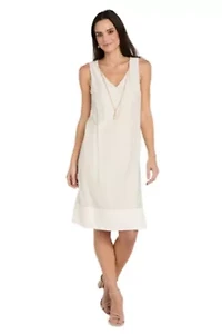 Printed Linen Jacket Dress
