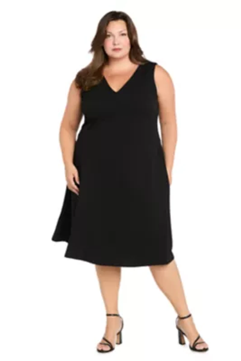 Fit and Flare Midi Dress