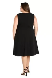 Fit and Flare Midi Dress