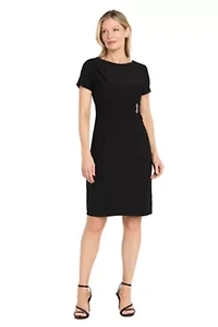 Crystal Rhinestone Midi Dress