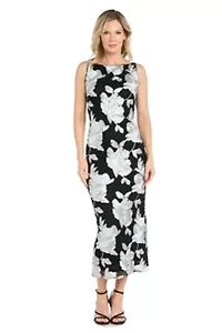 Floral Sequin Midi Dress