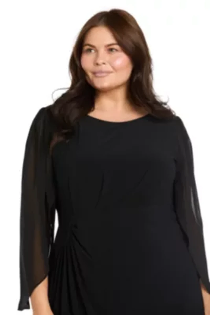 Cocktail Dress w Petal Sleeves