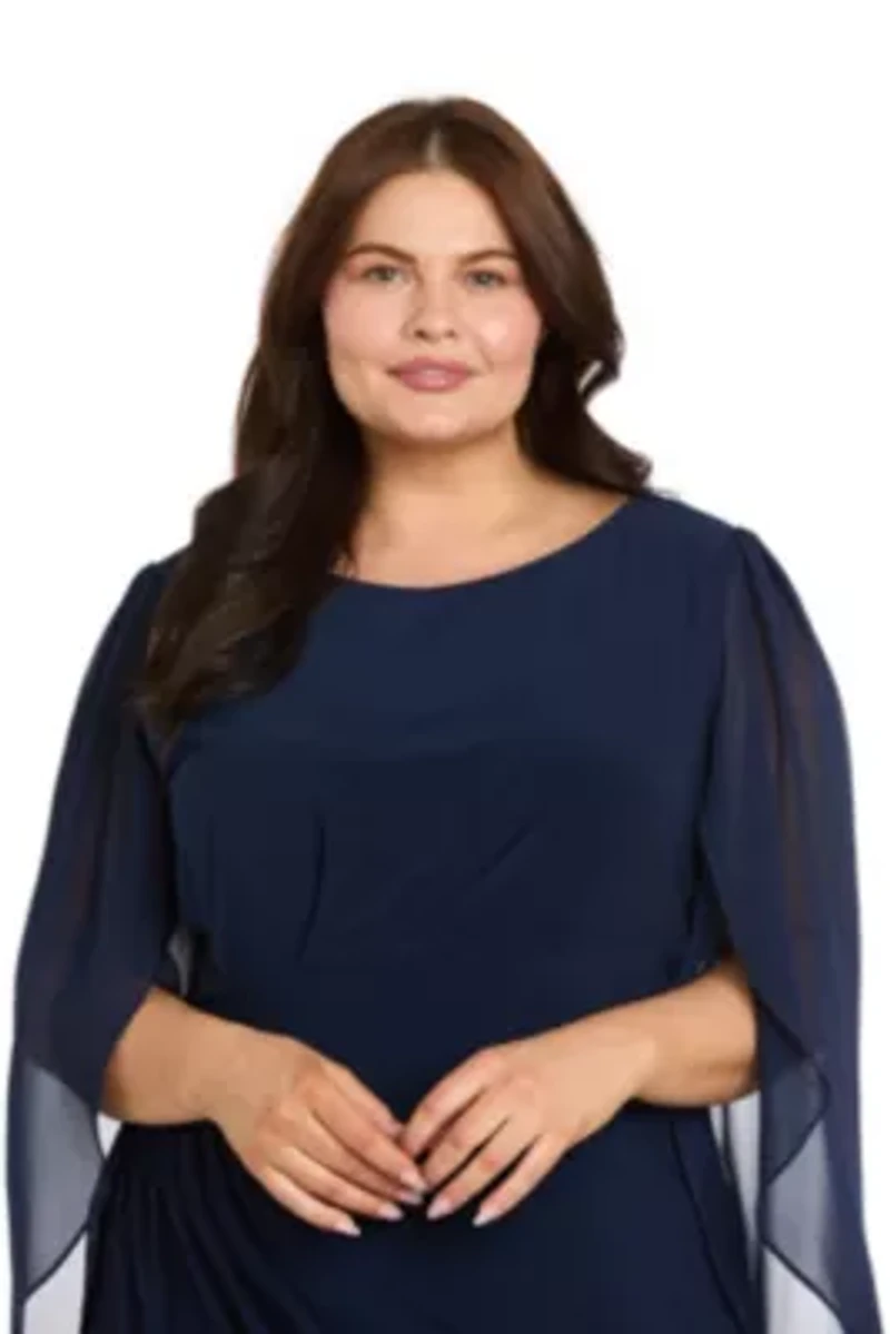 Cocktail Dress w Petal Sleeves