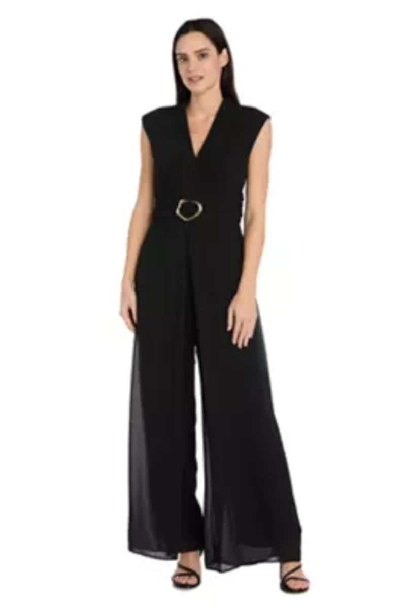 Jumpsuit with Front Buckle