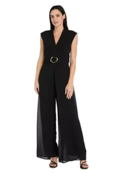 Jumpsuit with Front Buckle