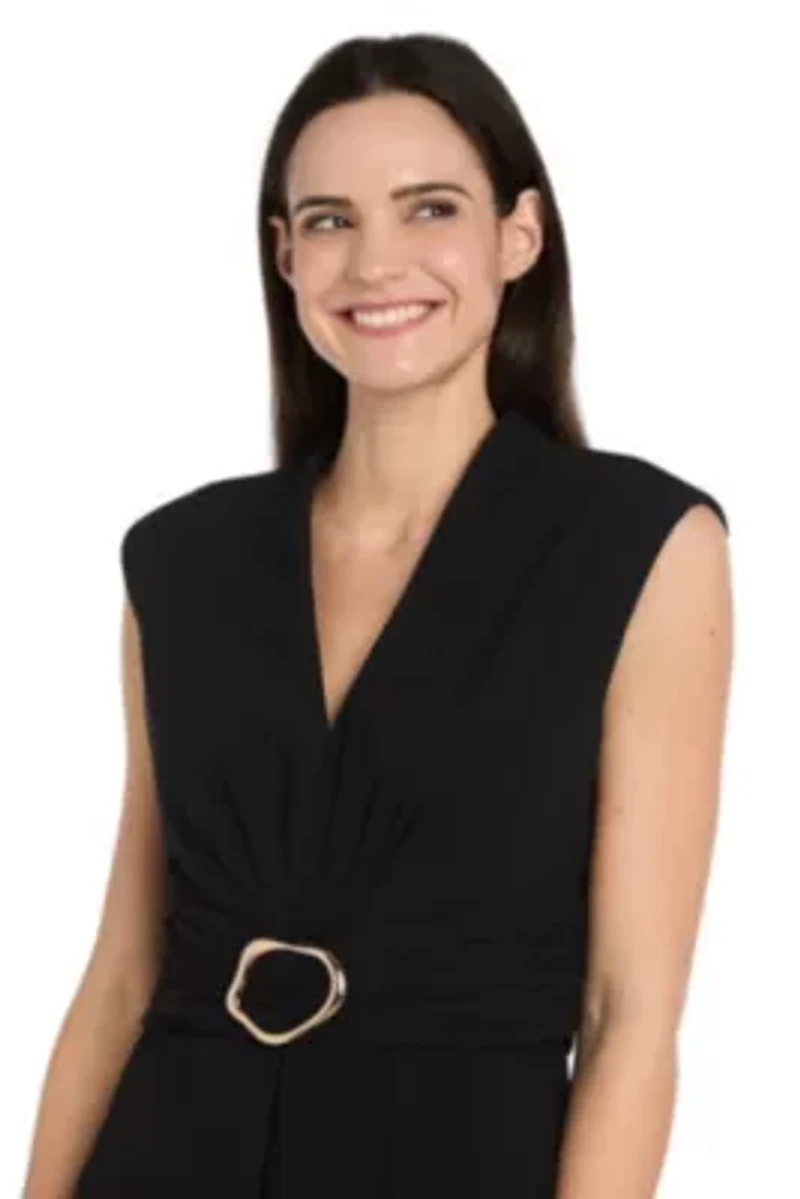 Jumpsuit with Front Buckle