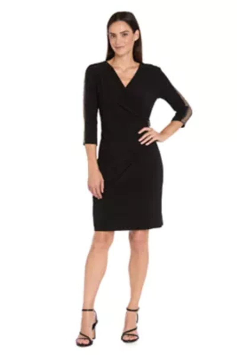 Short Ity Wrap Dress