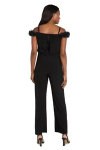 Ruffle Long Jumpsuit