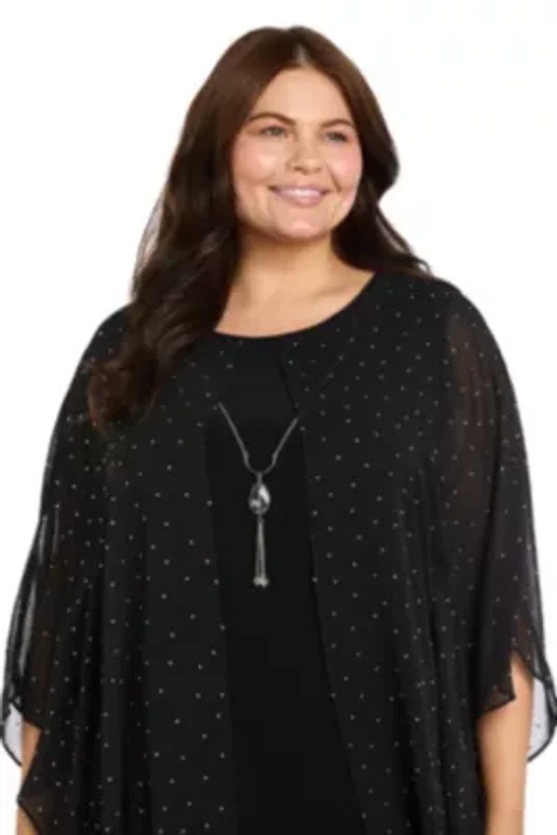 Stud Poncho Dress