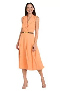 Midi Linen Shirt Dress