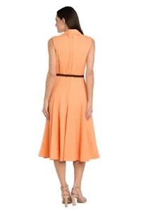 Midi Linen Shirt Dress