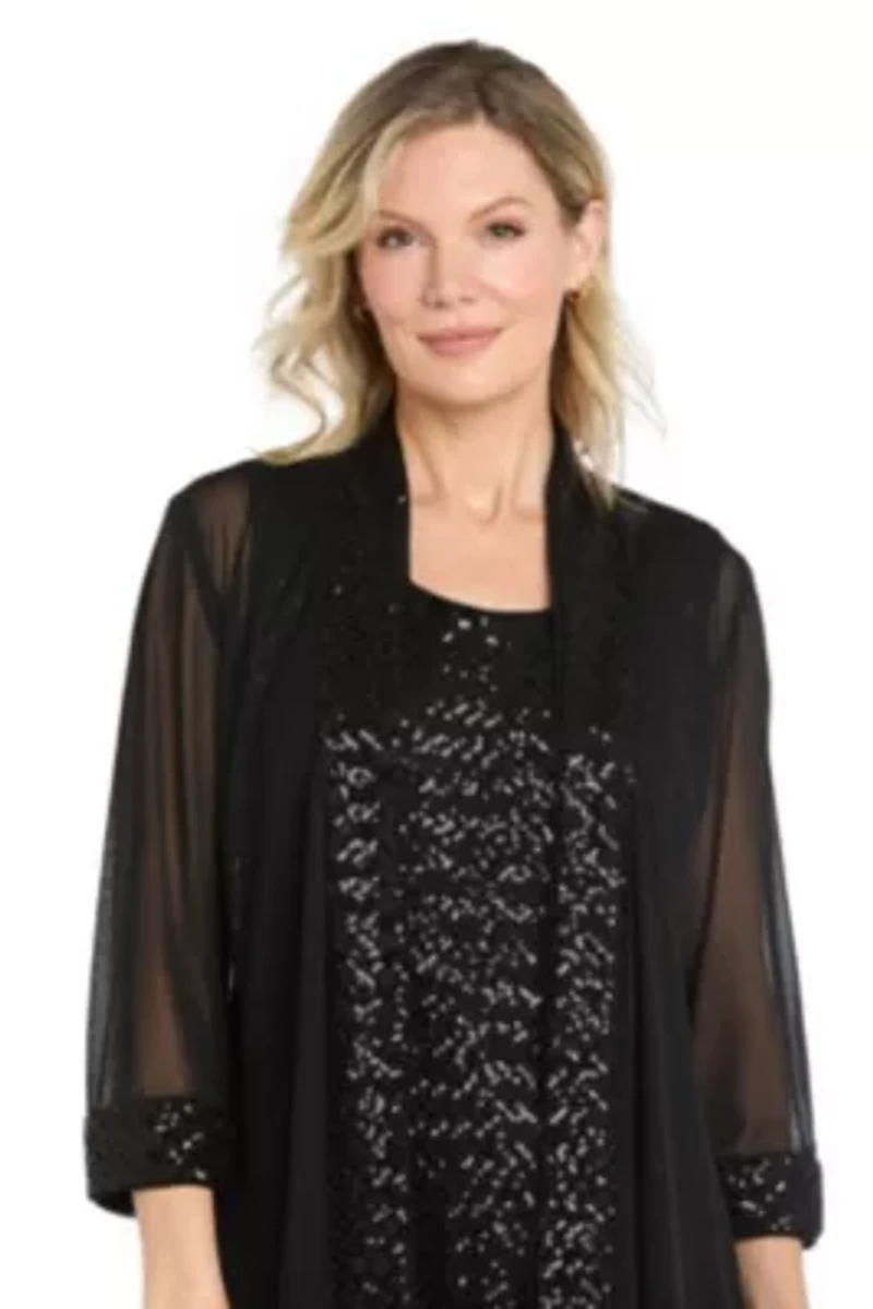 Dimond Sequin Jacket Dress