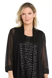 Dimond Sequin Jacket Dress