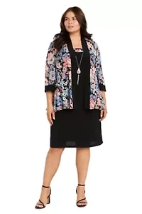 Peplum Jacket Dress