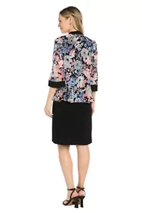 Peplum Jacket Dress