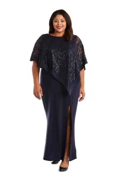 Long Lace Poncho Dress