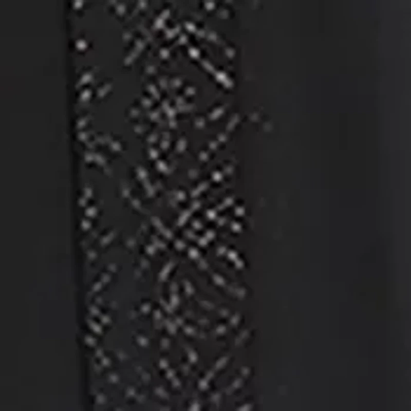 Plus Shift Dress with Matching Jacket and Metallic Detailing