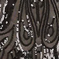 Long Beaded Gown