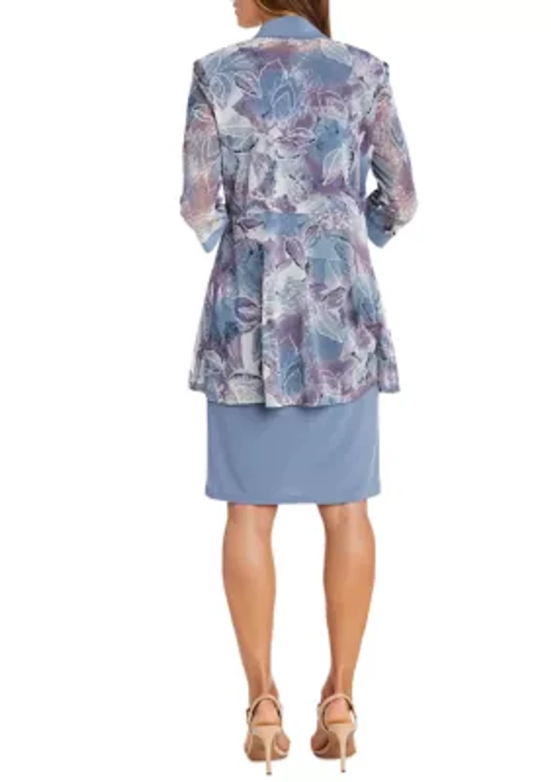 Printed Jacket Dress