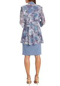 Printed Jacket Dress