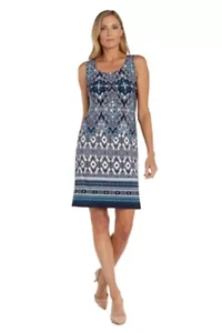 Patterned Jacket Dress