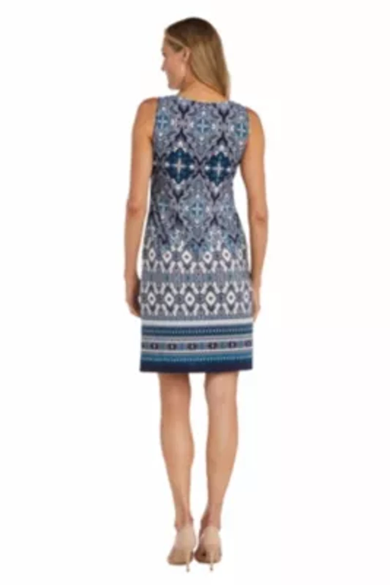 Patterned Jacket Dress