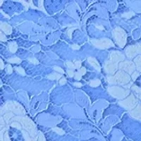 Women's Short Sleeve V-Neck Lace Appliqué Gown