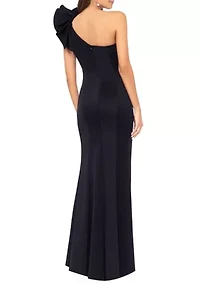 Bow Shoulder Gown