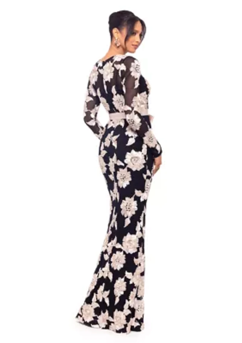 Women's Floral Gown