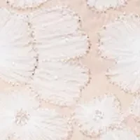 Women's Sleeveless V-Neck Floral Print Gown