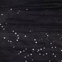 Women's Sleeveless Strapless Solid Fit and Flare Gown