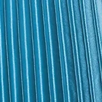 Women's Sleeveless Pleated Satin Gown