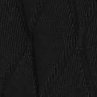 Women's Diamond Knit Sweater Cardigan