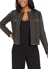 Women's Long Sleeve Printed Cardigan