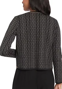 Women's Long Sleeve Printed Cardigan