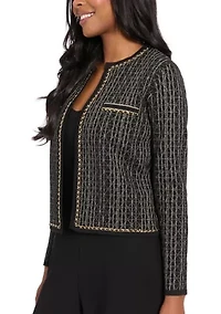 Women's Long Sleeve Printed Cardigan