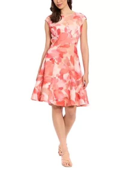 Women's Sleeveless Floral Dress