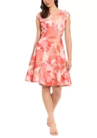 Women's Sleeveless Floral Dress