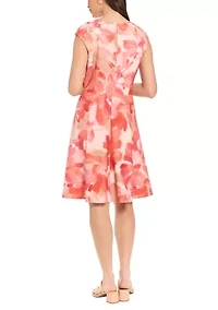 Women's Sleeveless Floral Dress