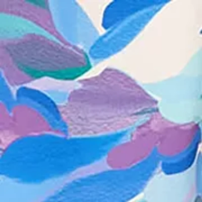 Women's Floral A-Line Midi Dress