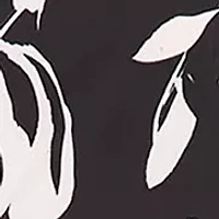 Women's 3/4 Sleeve Printed Mini Dress