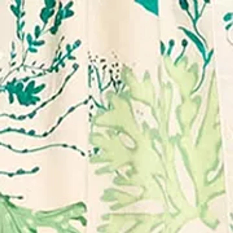 Women's Sleeveless Coral Printed Maxi Dress