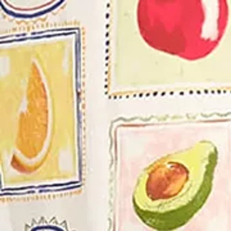 Women's Fruit Print Shift Mini Dress